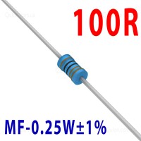 Резистор 100 Om 0,25W ±1%