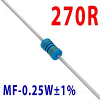 Резистор 270 Om 0,25W ±1%