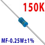 Резистор 150 kOm 0,25W ±1%