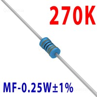 Резистор 270 kOm 0,25W ±1%