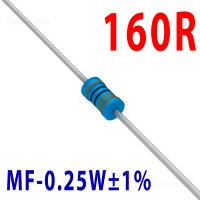 Резистор 160 Om 0,25W ±1%